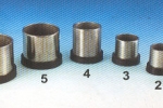 Pierścienie metalowe do odlewów z gumową podstawką (Nr: 1 pojemność 50ml)