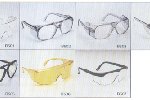 Okulary ochronne z możliwością nakładania na okulary lecznicze B502